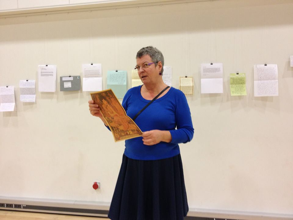Astrid Gjesing under RETHINK konferencen - "Brev til Astrid"