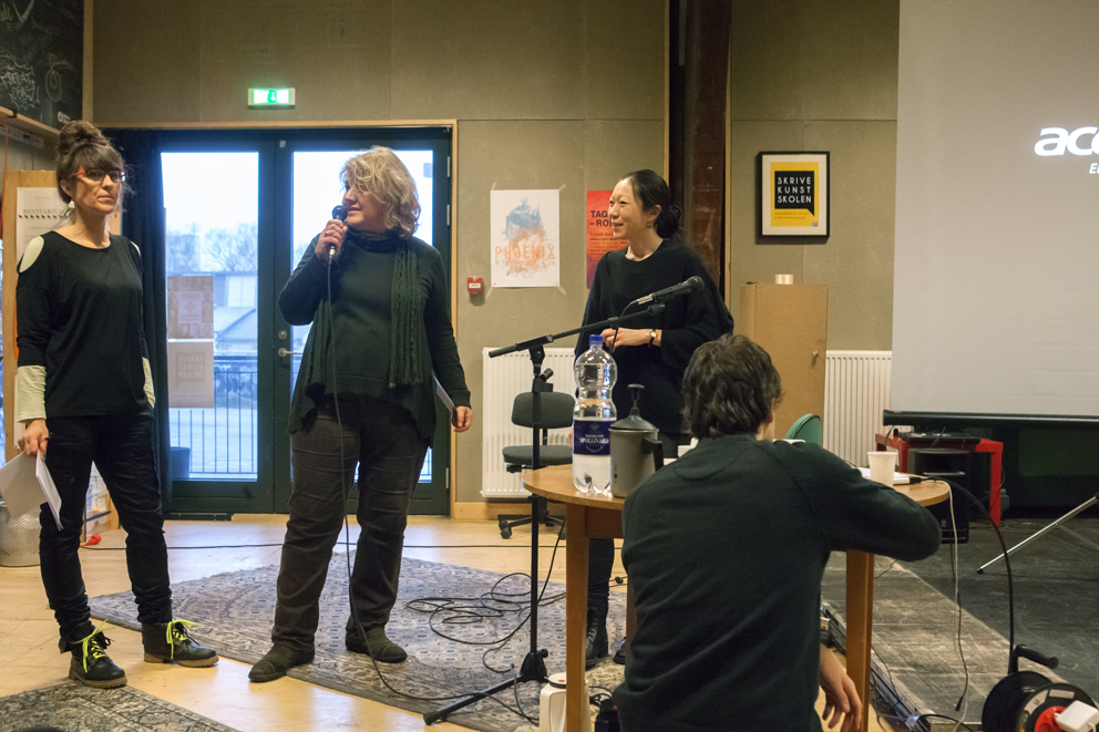 Anja Raithel, Beate Cegielska fra Galleri Image, Jane Jin Kaisen