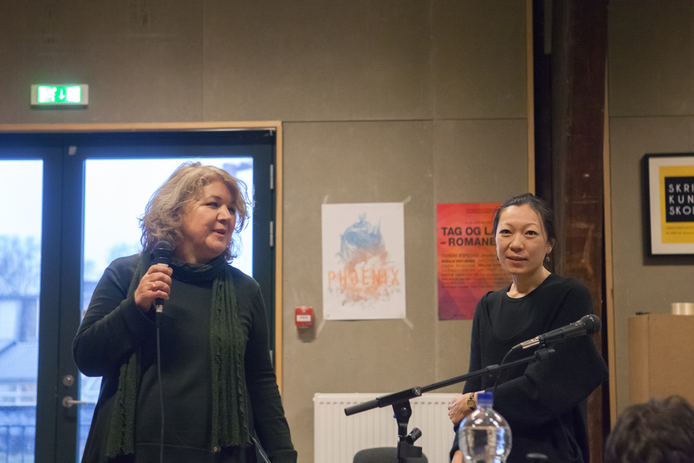 Anja Raithel, Beate Cegielska fra Galleri Image, Jane Jin Kaisen