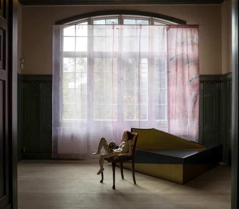 Soshiro Matsubara: Love Sick, installation skabt til You Are in My Veins på Kvindemuseet, kurateret af Charlotte Sprogøe for Kun