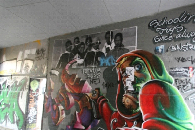 Graffitti, Vestergade