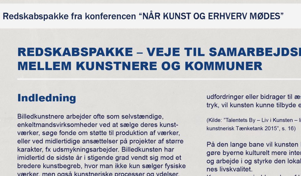 Redskabspakke